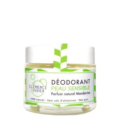 Clémence & Vivien: Desodorante Natural Piel Sensible Mandarina