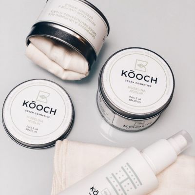 Kooch: Muselinas de algodón orgánico