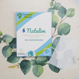 Eco-tiras detergente lavadora biodegradable, Natulim. VEGANO (elige aroma),  Alma Eko